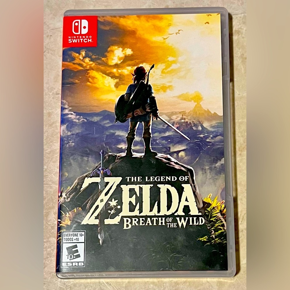Zelda Breath of the Wild Switch game